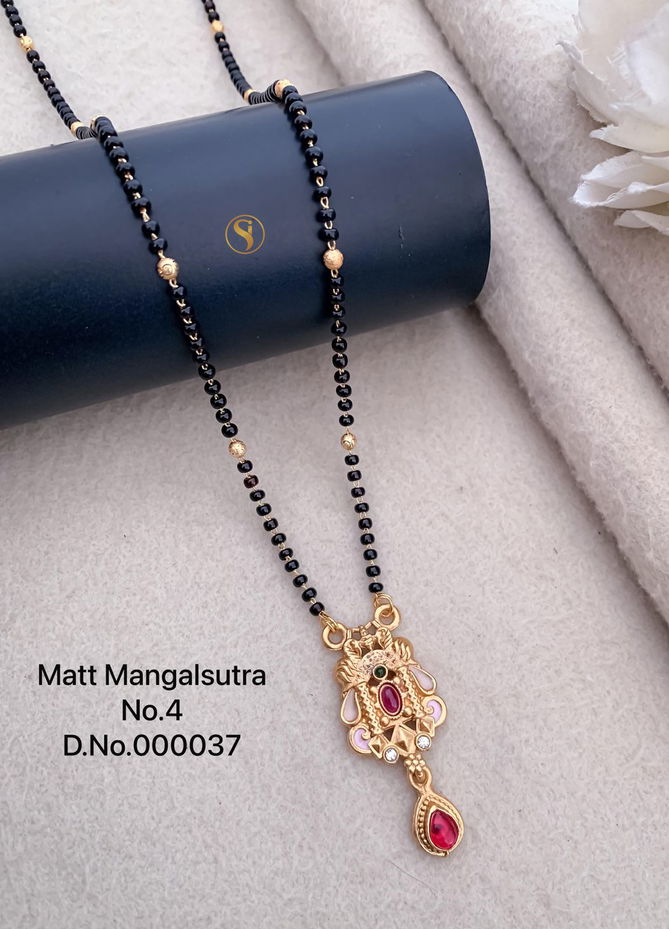 4 MH Daily Wear Matte Mangalsutra Manufacturers
